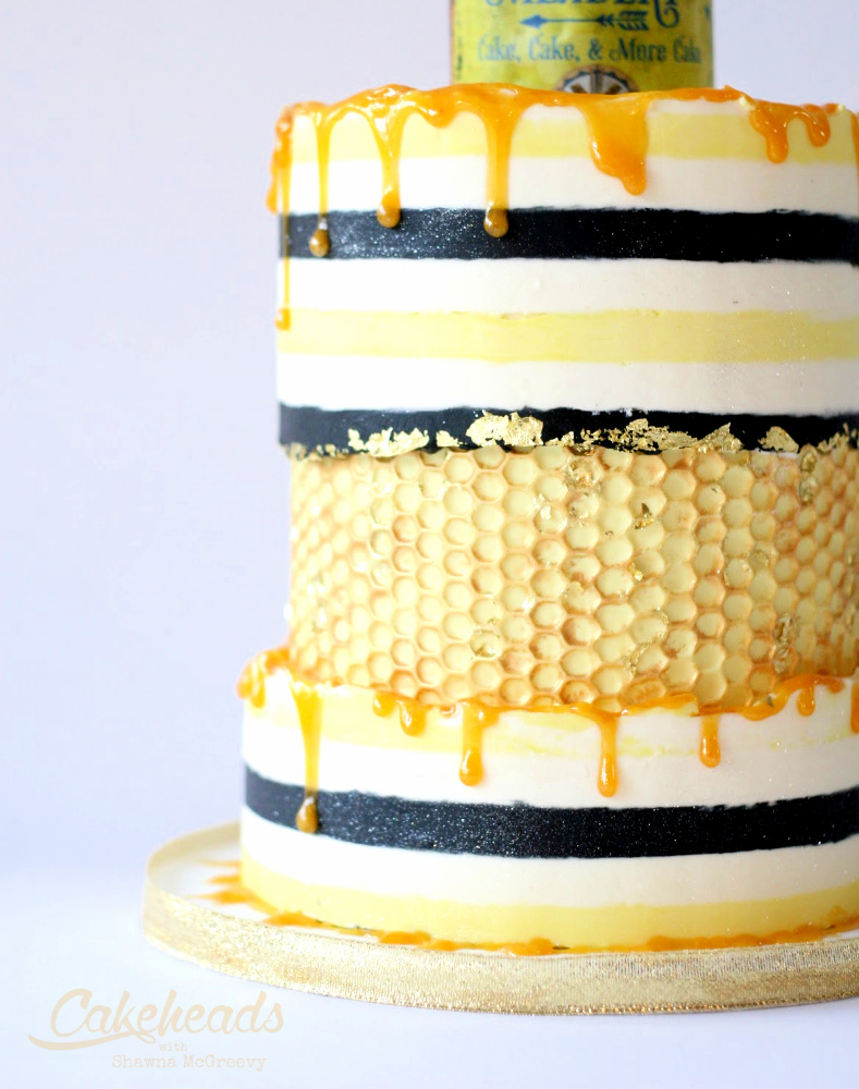 Stripes cake outlet